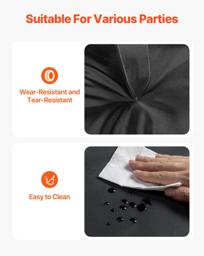 Inflatable Nightclub, 5.4 x 5 x 4.2 m Inflatable Party Tent with 680W Blower & Sandbag, Ventilated Blow up Night Club with 2 Windows, Air Cube House for Event Birthday Wedding Party