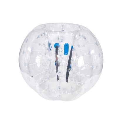 Uppblåsbar Bumper Ball 1-pack, 5FT/1.5M Body Sumo Zorb-bollar för tonåringar och vuxna, 0.8mm tjocka PVC-mänskliga hamsterbubbelbollar för utomhuslek, Bumper Bopper-leksaker för trädgård, gård, park
