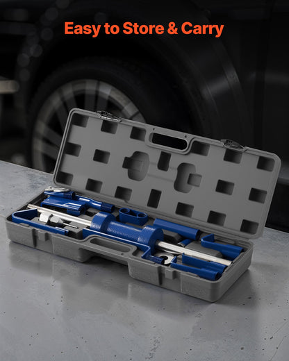 Dent Puller Kit, 5.9 kg 14-in-1 Slide Hammer Dent Removal Kit, Heavy-Duty Auto Body Truck Repair Automotive Damage Remover Tool Repair Frame with Carrying Case, Extension Rod, Non-Slip Handle