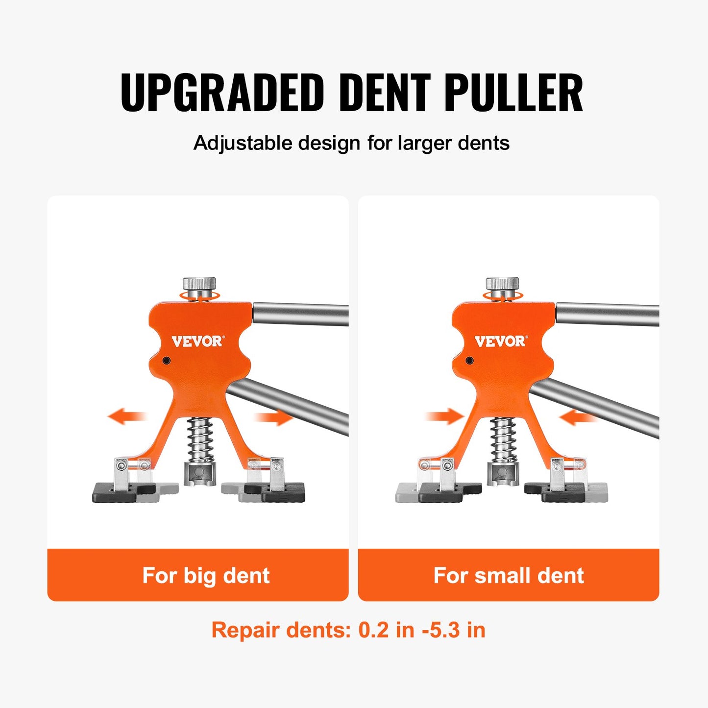 Bilkaross Dent Puller Bridge Lifter Tool Lackfri Hagelborttagare Reparationssats