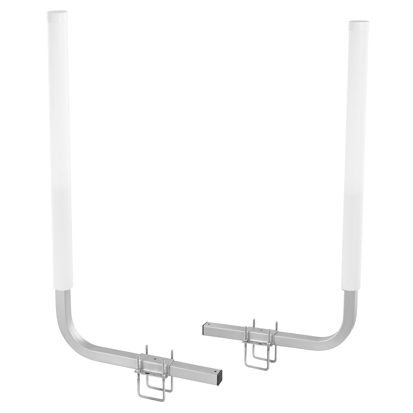 Boat Trailer Guide, 1524mm Adjustable Design Trailer Guide Poles, 2PCS High-Hardness Steel Trailer Guide ons, Trailer Guides with PVC Pipes, for Ski Boat, Fishing Boat or Sailboat Trailer