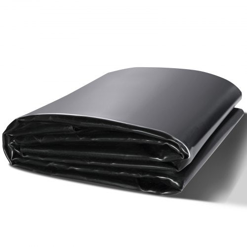 Pond Liner, 10 x 15 ft 45 Mil Thickness, Pliable EPDM Material Pond Skins, Easy Cutting Underlayment for Fish or Koi Ponds, Water Features, Waterfall Base , Fountains, Water Gardens, Black