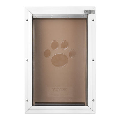 Pet Door Replacement Flap, Compatible with Flap Pet Doors, Measures 13.63" x 23.62" Longer Lasting, Weather-proof, Thickened PVC Dog Door Replacement Flap with Long Magnetic Strip (XL)