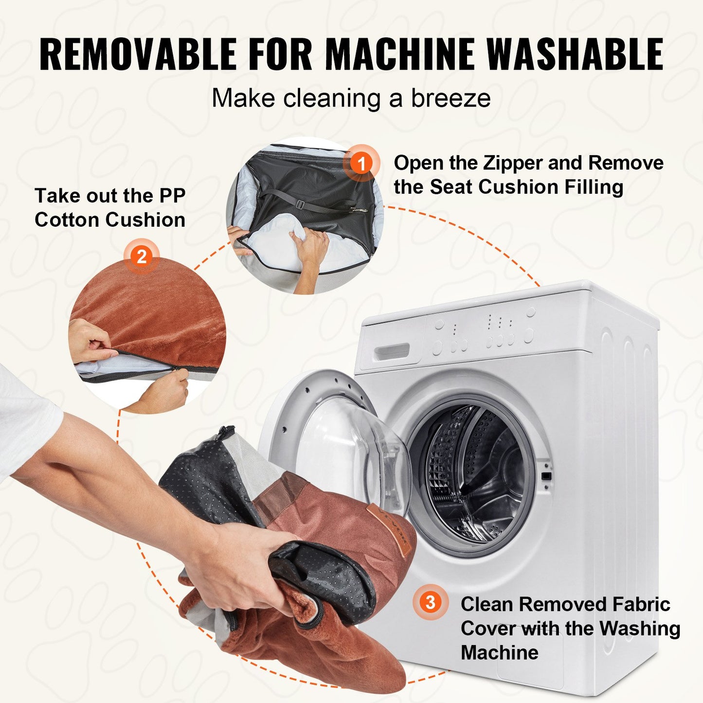 Hundbilsstol, vattentät hundbältesstol för bil med sidohandtag och förvaringsficka, säkerhetskoppel med klämma och PP-bomullsfyllning, bilsäng för liten hund upp till 11 kg, grå