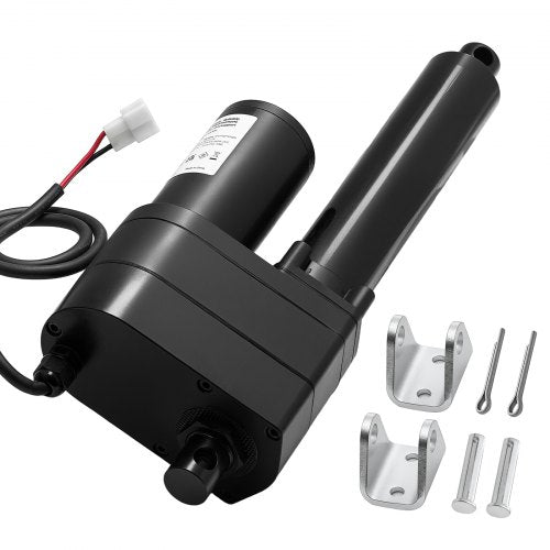 12V linjärt ställdon, 150 mm slaglängd Ultrakraftigt 9000N linjärt ställdon, IP65-klassat 5 mm/s med monteringsfästen för industriella maskiner, fartyg, tunga lyftsystem