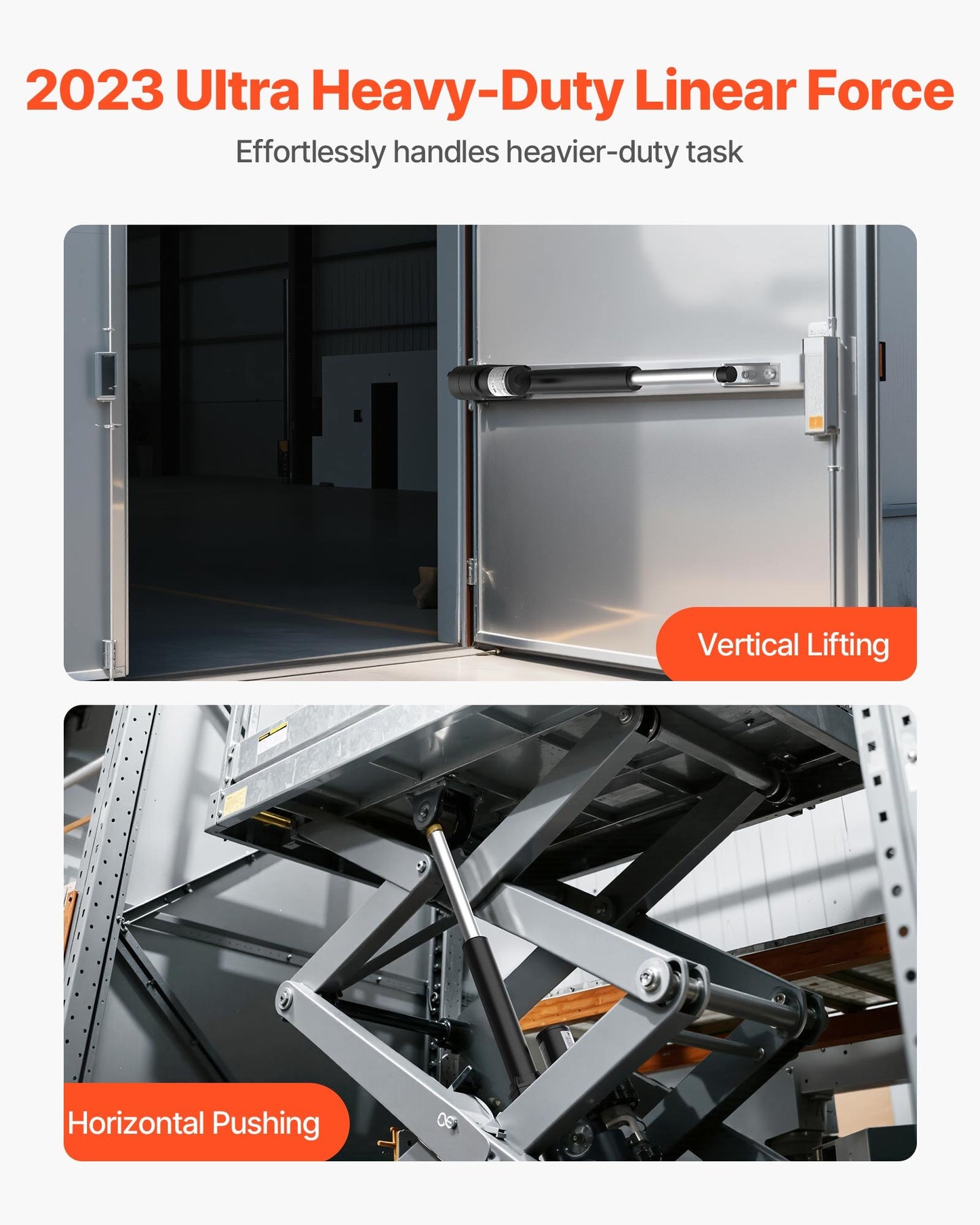 12V Linear Actuator, 200mm Stroke Ultra Heavy-Duty 9000N Linear Motion Actuator, IP65-Rated 5mm/s with Mounting Brackets for Industrial Machinery Vessels, Heavy Lifting Systems