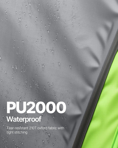 SUV Tent for Camping, 10FT L x 8FT W, Waterproof PU2000mm Spacious Double Layer Design for 5-8 Person, SUV Camping Tent with Mesh Windows, Includes Rainfly & Storage Bag, for Outdoor Activities