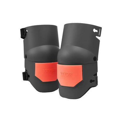 Knee Pads for Work, Extra Thick Construction Knee Pads with Foam Cushion - Pro Protection & Comfort, Work Knee Pads|Gardening Knee Pads|Flooring Knee Pads| for Men & Women, Black and Orange