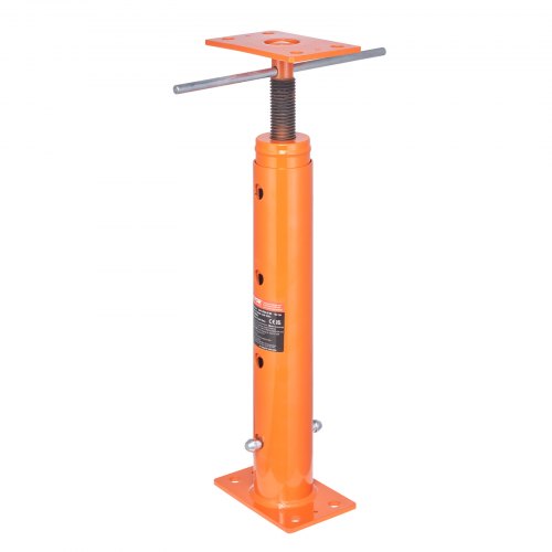 House Floor Jack, 19"-36" Height Range, 18000 lbs Max Load Capacity, Adjustable Support Beam Basement Jack Post Pole for Leveling, Lift Support Steel Telescoping Jack Post for Temporary Support