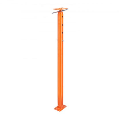 House Floor Jack, 53"-93" Height Range, 18000 lbs Max Load Capacity, Adjustable Support Beam Basement Jack Post Pole for Leveling, Lift Support Steel Telescoping Jack Post for Temporary Support