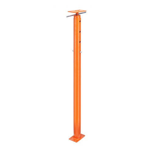 House Floor Jack, 53"-93" Height Range, 18000 lbs Max Load Capacity, Adjustable Support Beam Basement Jack Post Pole for Leveling, Lift Support Steel Telescoping Jack Post for Temporary Support