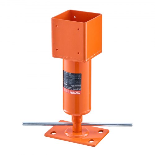 Screw Jack Post, 4" x 4", 13.2"-18.7" Height Range, 24700 lbs Max Load Capacity, Adjustable Shore Jack, Temporary House Jack Pole for Home Leveling, Lifting Floor Crawlspace Basement Shore Beam