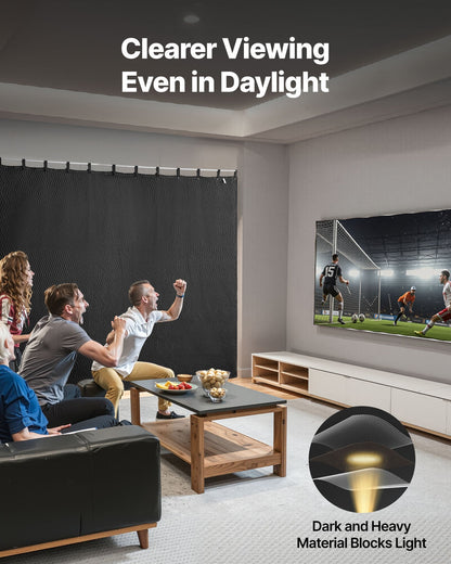 2 Pack Sound Dampening Blankets, 2438 x 2032 mm, Extra Large Soundproof Blanket with Grommets, Studio Grommeted Blanket with Cotton Filling, for Window, Door, Light Blocker, Music Recording