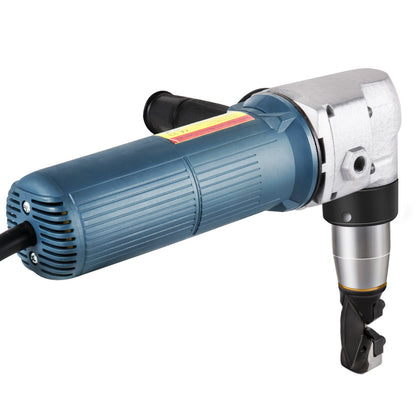 Elektrisk metallnibbler 625W nibbler metallskärare 1000 varv/min höghastighetsrotor metallnibbler 110V med utbytbara blad förvaringsväska plåtnibbler för skärning av rostfritt stål, aluminium, plast