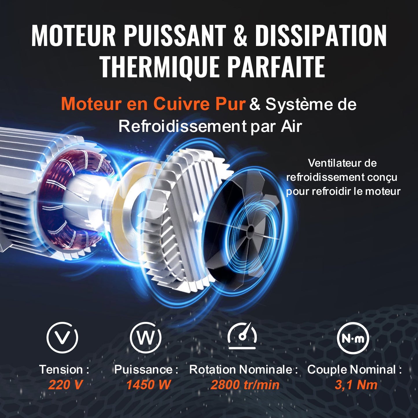 Elektrisk lyftanordning, 798 kg lyftkapacitet, 1450W 220V elektrisk stålvinsch med trådlös fjärrkontroll, 1219 cm lyfthöjd med enkel kabel och motor i ren koppar, för garage, lager, fabrik