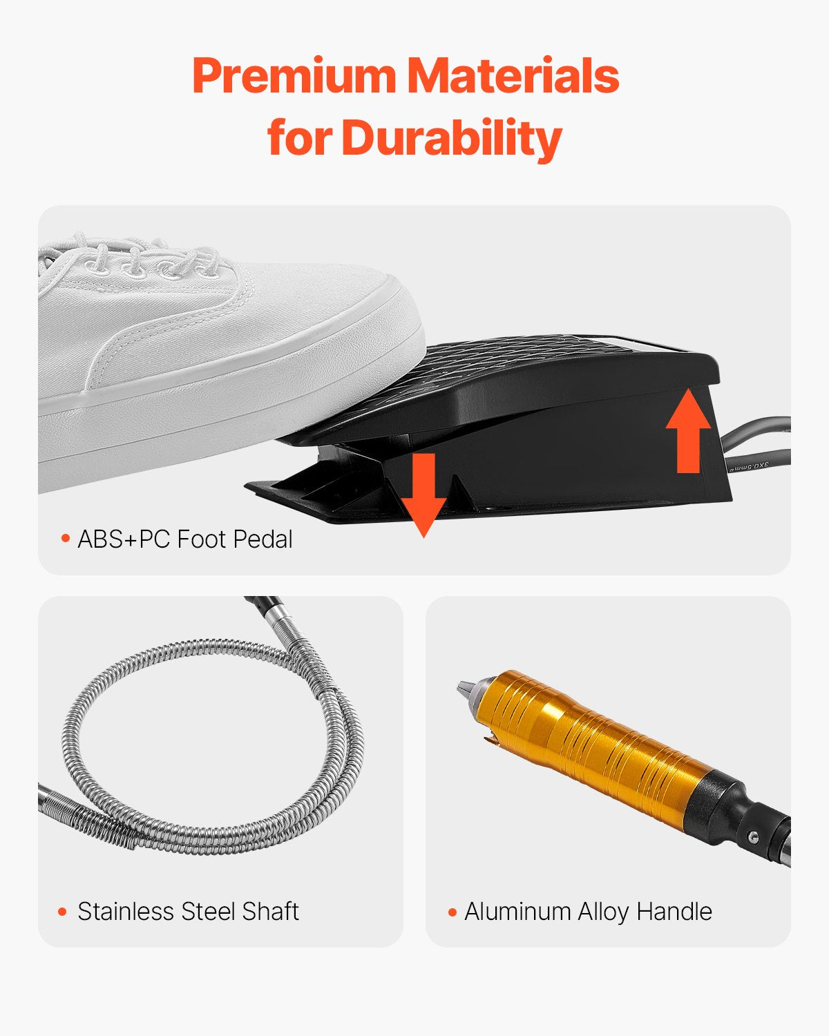 Flexibel axelslipmaskin, 1200W 30 000 varv/min elektrisk roterande verktygsskärare med flexibel axel, multifunktionell hängande slipmaskin med 31 delar tillbehör och fotpedal för snidning, polering, borrning