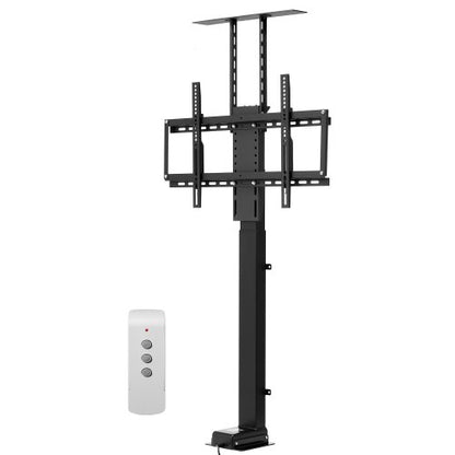Motorized TV Lift Stand, 32-70 Inch, 120 lbs Max Load, Floor Mount, Supports Most VESA Patterns, Ideal for Offices, Living Rooms & More