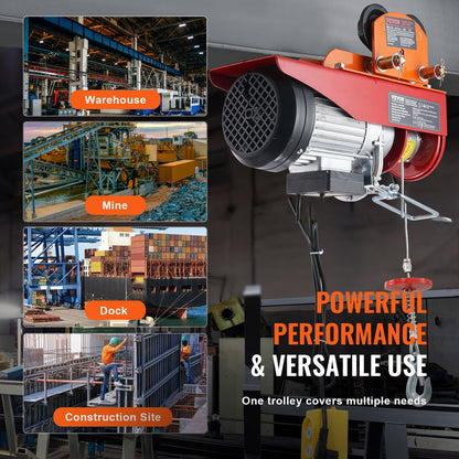Manuell elektrisk lyftvagn, 499 kg/0,5 ton kapacitet för PA200 PA250 PA300 PA400 PA500, skjutbalksvagn med dubbla hjul, 6 cm-12 cm justerbar flänsbredd för rak, böjd I-balk