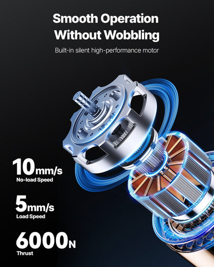 Elektriskt lyftbord, 145 kg kapacitet, enkel saxlyftbord, 20-61 cm höjdjusterbar lyftplattform, soffbordslyft med 4 hjul, för materialhantering och transport, svart