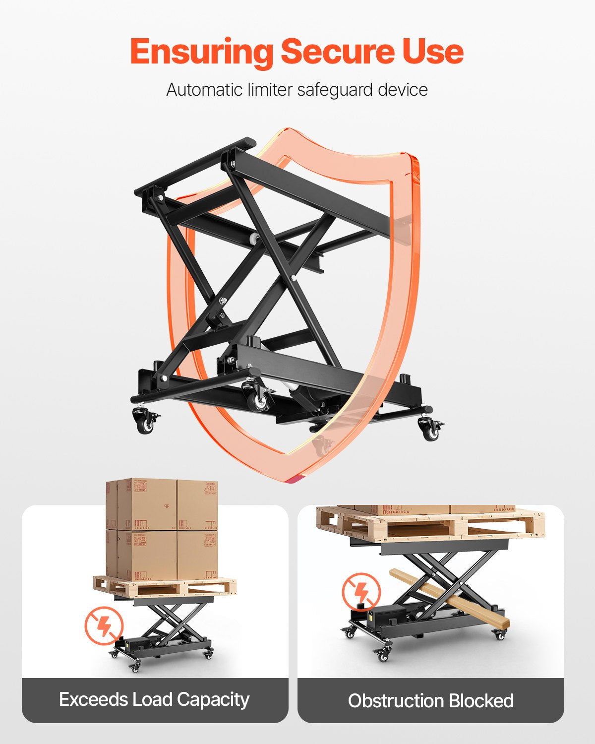 Elektriskt lyftbord, 145 kg kapacitet, enkel saxlyftbord, 20-61 cm höjdjusterbar lyftplattform, soffbordslyft med 4 hjul, för materialhantering och transport, svart