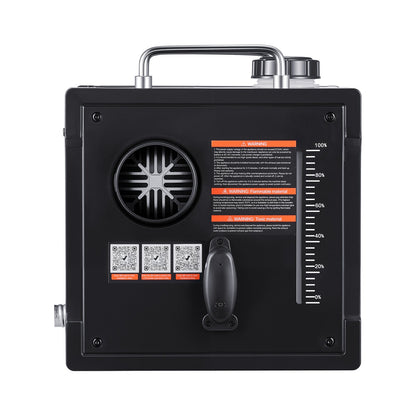 Dieselvärmare, 8 kW, DC 12 V/24 V, allt-i-ett bärbar dieselluftvärmare med Bluetooth-appkontroll, fjärrkontroll och LCD-skärm, 7 liters bränsletank för lastbilar, skåpbilar, husbilar, husbilar och garage