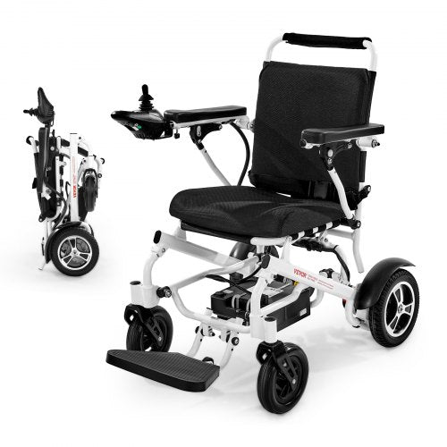 Electric Wheelchair for Adults, 136kg Capacity, Foldable & Lightweight Motorized Wheelchair, 21km Long Travel Range, All-Terrain Powered Chair, Portable for Seniors & Disabled