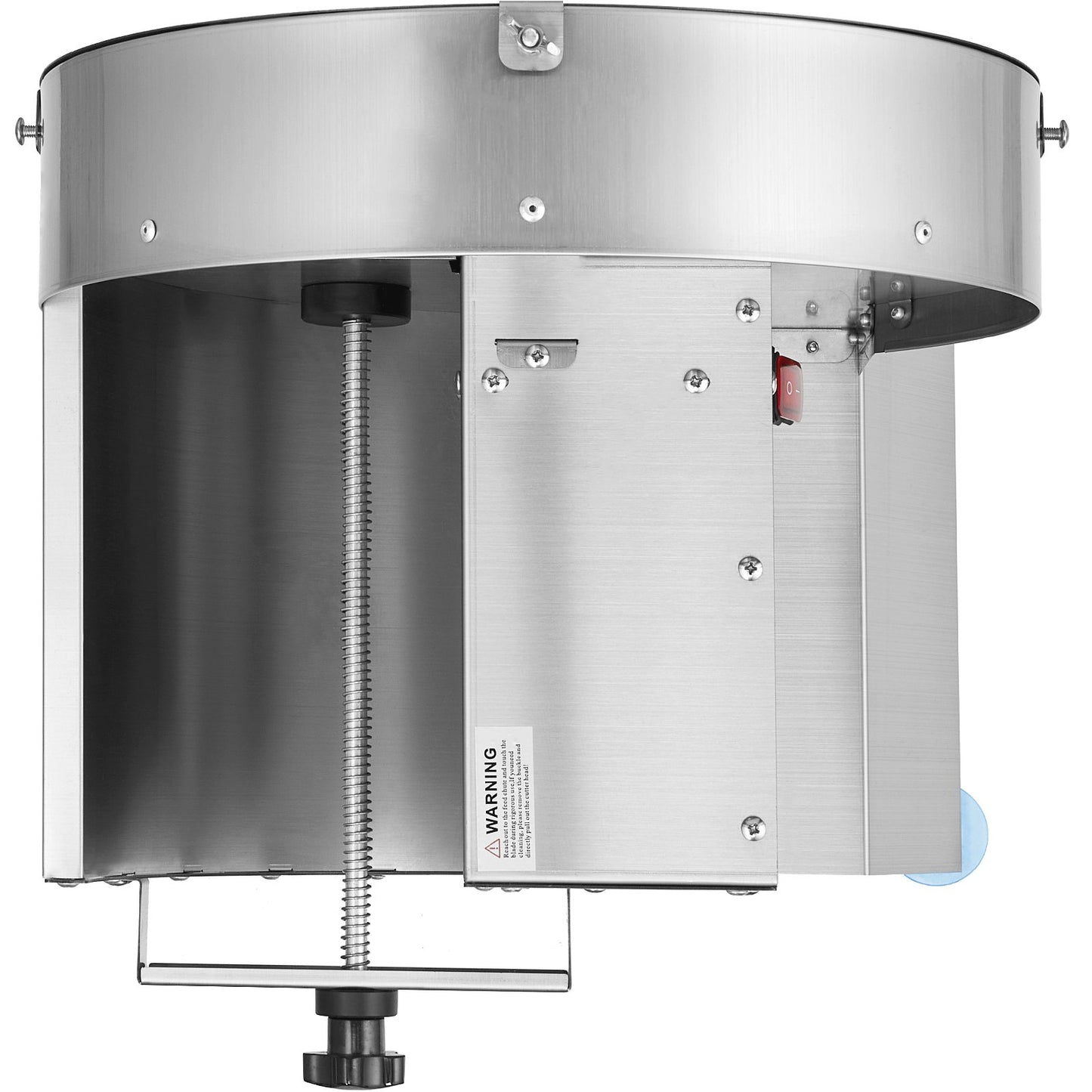 Electric Vegetable Slicer, 0-0.5"/0-12mm Thickness Adjustable Commercial Slicer Machine, Convertible to Manual, Stainless Steel Food Cutter Slicing Machine, for Potato, Lemon, Tomato, Apple