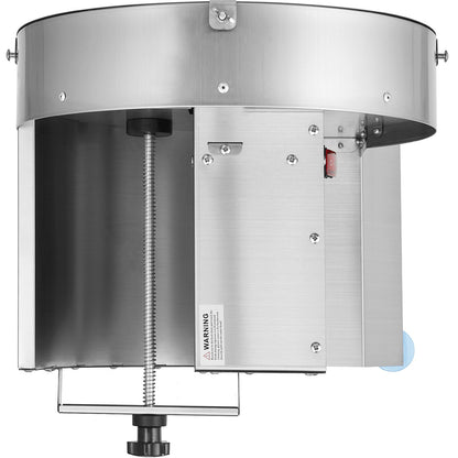 Electric Vegetable Slicer, 0-0.5"/0-12mm Thickness Adjustable Commercial Slicer Machine, Convertible to Manual, Stainless Steel Food Cutter Slicing Machine, for Potato, Lemon, Tomato, Apple