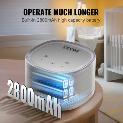 Bröstpump, dubbla elektriska bröstpumpar, 4 lägen och 16 nivåer, 300 mmHg stark sugkraft, 2800 mAH uppladdningsbar amningspump med anti-backflow och LED-display, 18/21 mm insatser, 24/28 mm flänsar