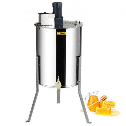 Electric Honey Extractor Beekeeping Equipment 4/8 Frames Stainless Steel