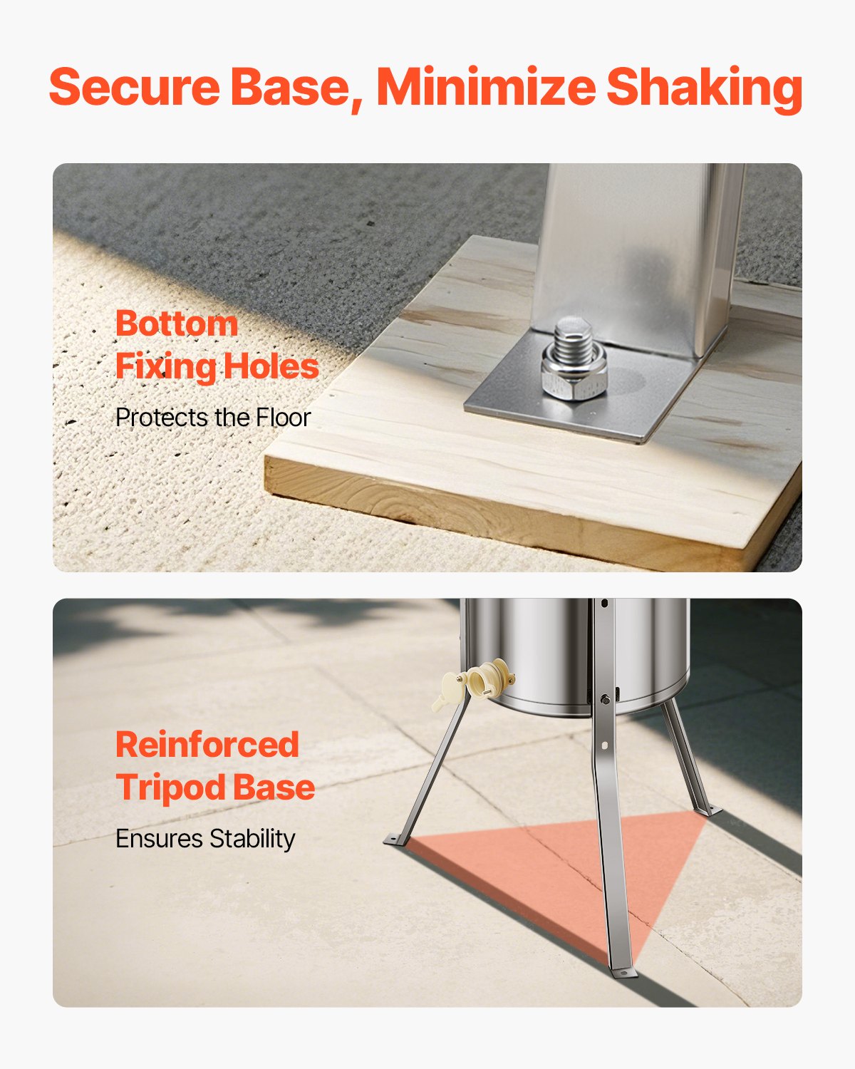 Electric Honey Extractor, 3 Frame Honey Spinner with Transparent Lid, 140W Stainless Steel Honeycomb Drum Spinner, Height Adjustable, Honeycomb Extraction Equipment for Beekeeping