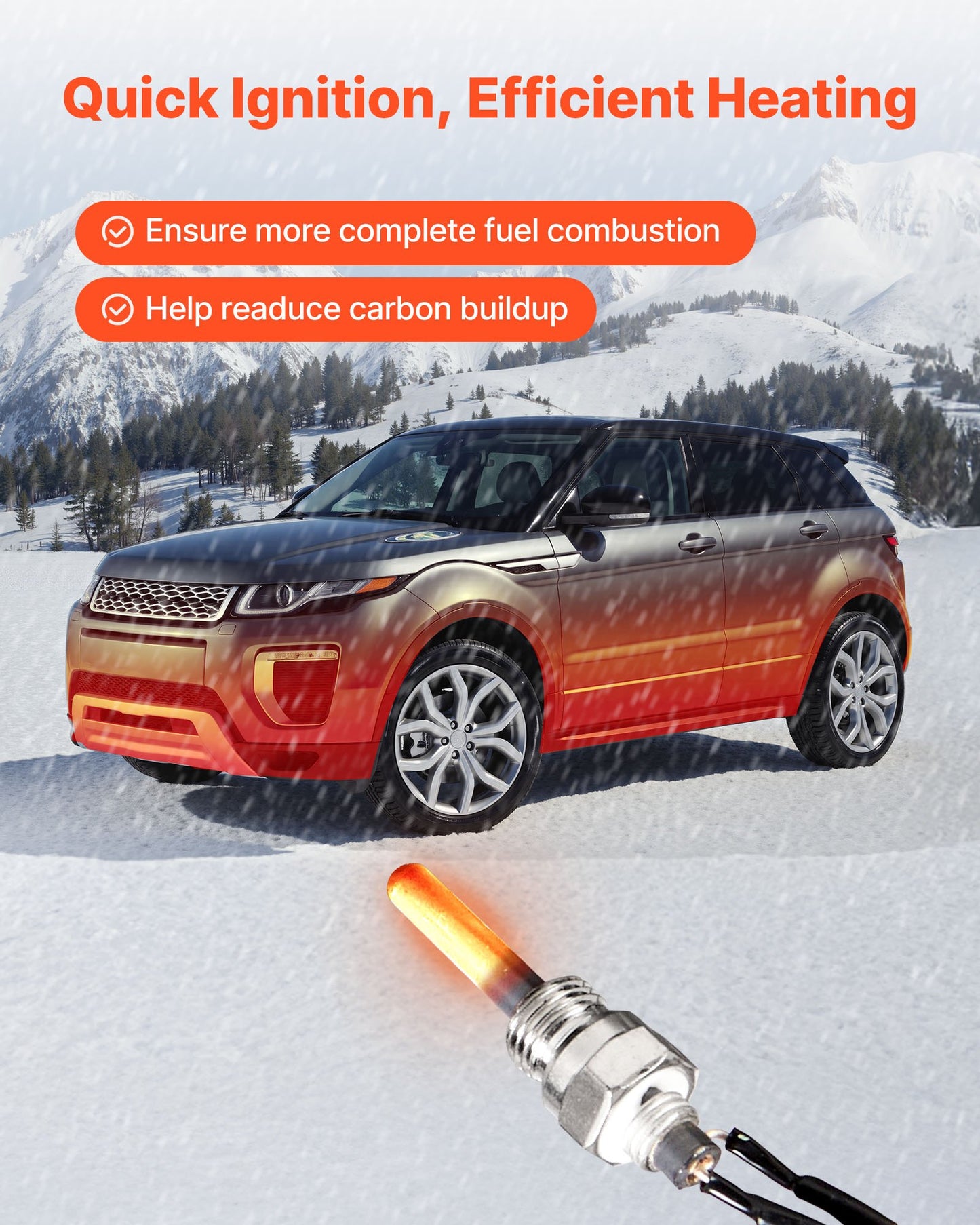 8V Glow Plug Repair Kit, Parking Diesel Heater Glow Ignition Plug Kit with Atomization Mesh, Compatible with 2KW 5KW 8KW Diesel Air Heater Models, Diesels Heaters Accessories for Car Truck Boat