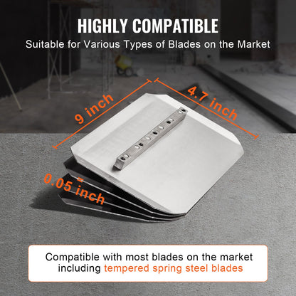 Power Trowel, 38” Walk-Behind Cement Trowel with Float Pan, 6HP Gas-Powered Smooth Concrete Surface Finisher, Heavy Duty Commercial Screed Concrete Cement with Finishing Blade, Orange