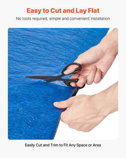 Golvunderlag 9,3 m²/rulle, 3 mm tjock laminatgolvstoppning med bifogad ångspärr, kraftig fiber + PE-film, ljudisolering och bullerreducering, perfekt för vinylgolv