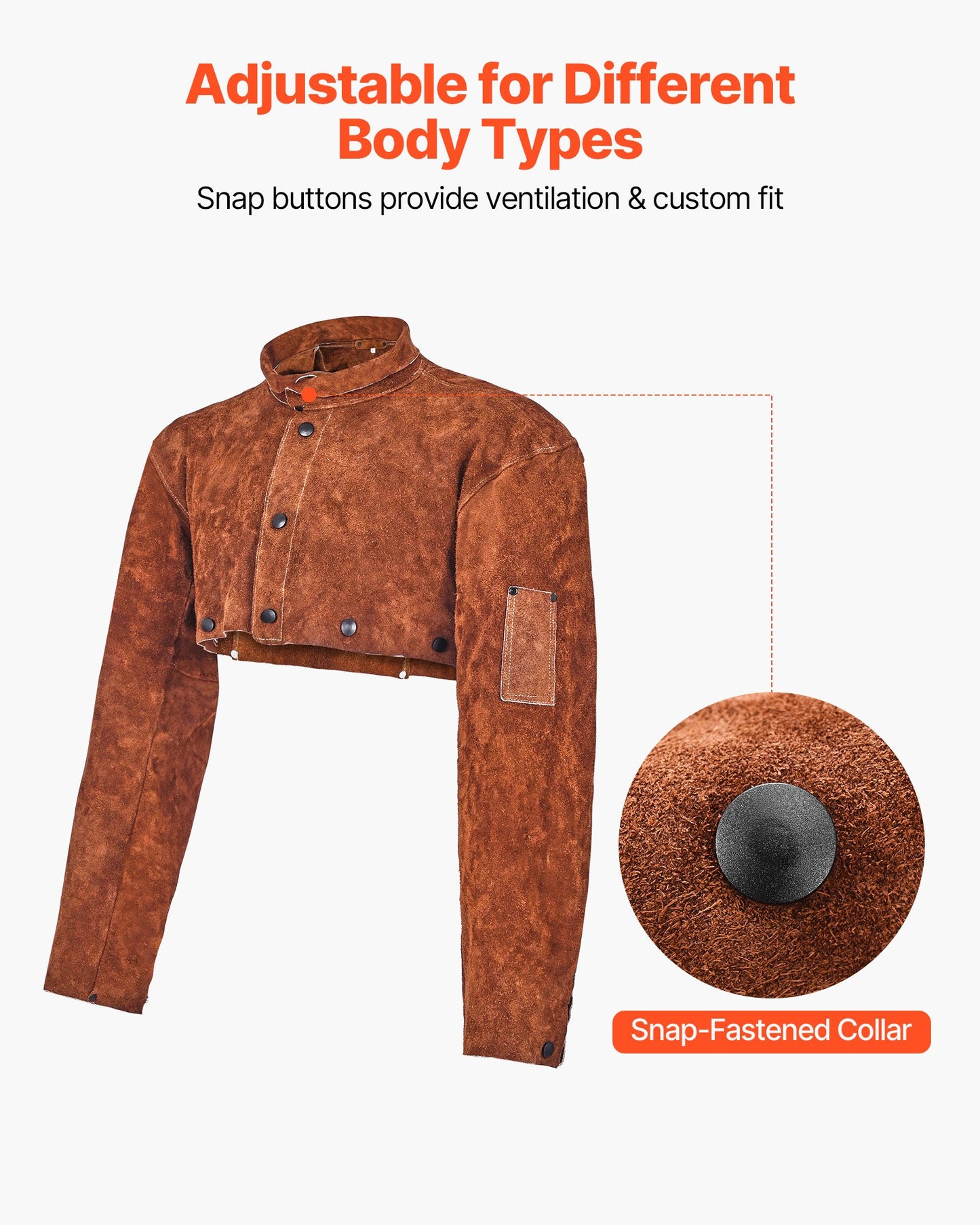 Svetskappa i läder, kraftiga, flamskyddade säkerhetskapar i kohud för män och kvinnor, värmebeständiga för svetsning, smide, träbearbetning, trädgårdsskötsel, XL-storlek