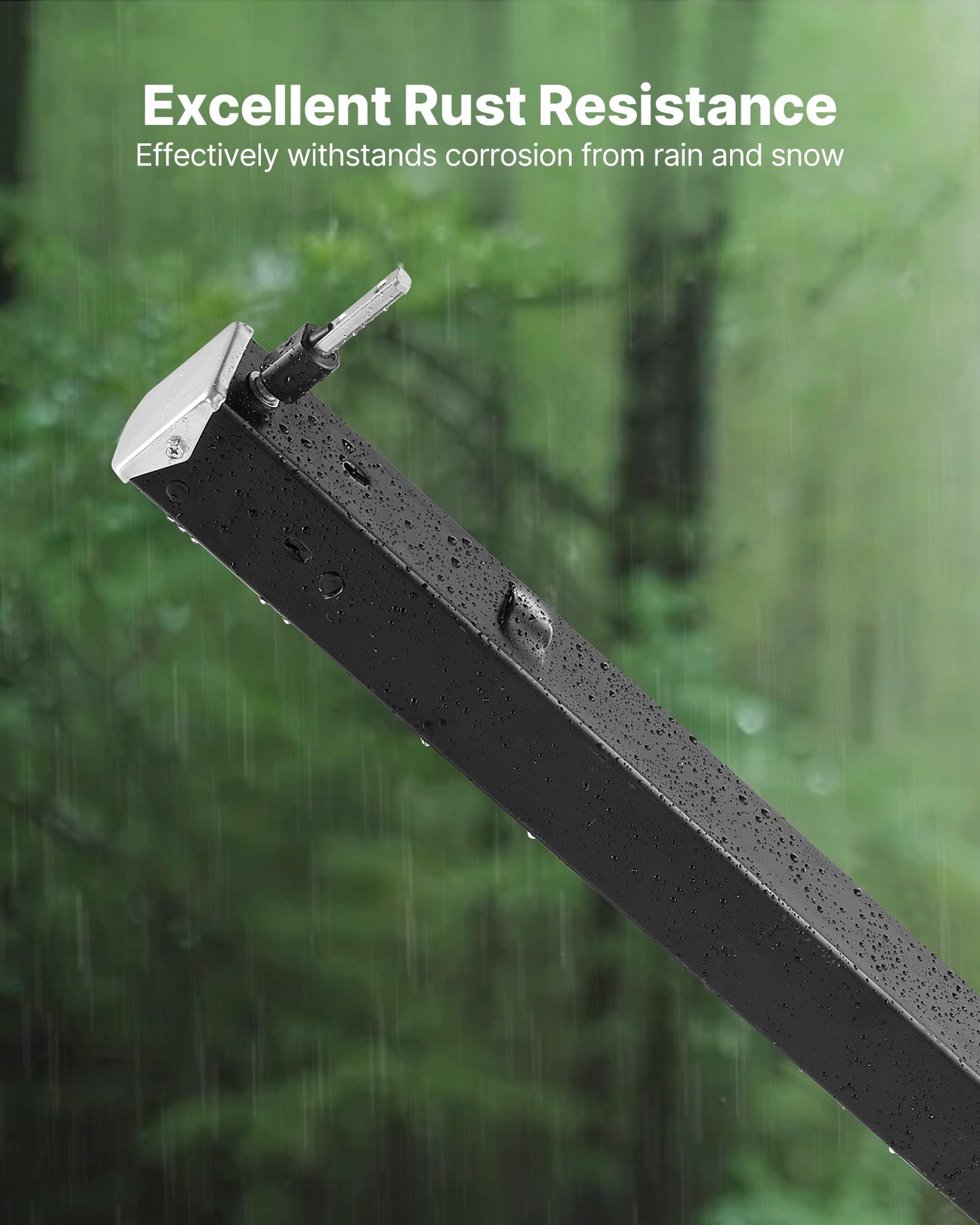 RV Lead Fifth Wheel Landing Gear Leg 179013, 825 mm 5th Wheel Landing Gear Universal Replacement Compatible with Lippert Venture, Atwood, Stromberg Carlson Systems, with Pin and Base, Black