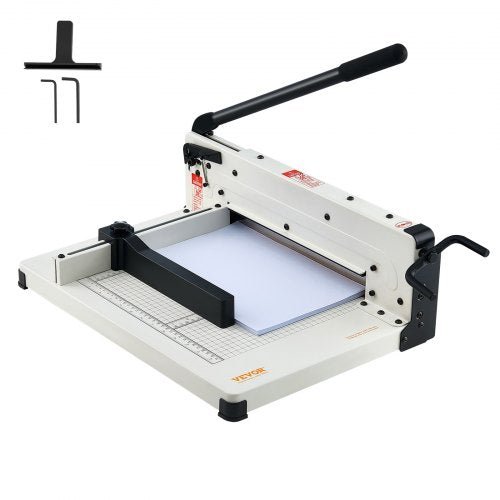 Paper Cutter 30.5 cm A4 Guillotine Paper Trimmer 400 Sheet Capacity Metal Base