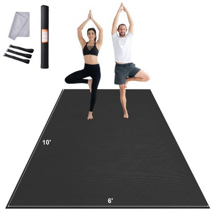 Exercise Mat Non Slip Yoga Mat Gym Fitness Pilate Workout Mat (3x1.8 m)