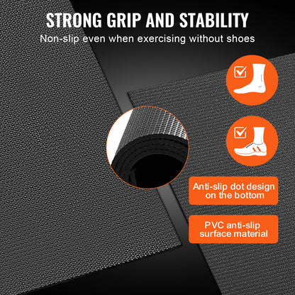 Exercise Mat Non Slip Yoga Mat Gym Fitness Pilate Workout Mat (3x1.8 m)