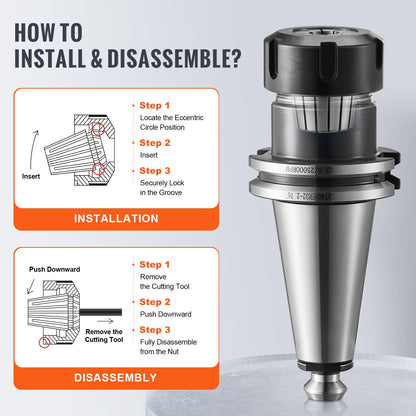 25 pcs ER32 Collet Set, 1/16''-13/16'', ER32 Spring Collet Chuck Set, 0.0006"/15 μm TIR Lathe Chuck Tool with 25 Labeled Storage Boxes, for CNC Engraving Machine Milling Lathe Tool Drill Press
