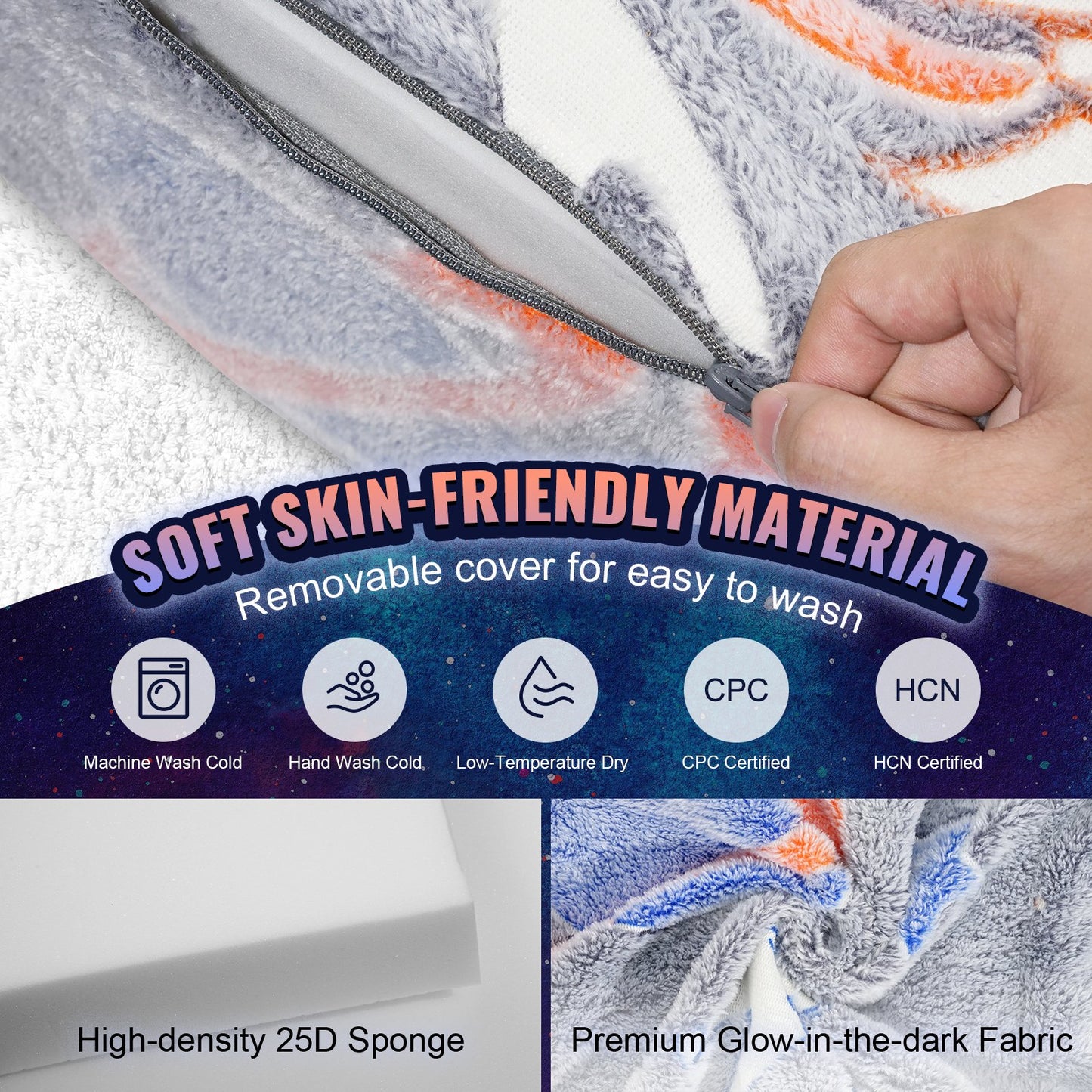 Kids Couch, 4Pcs Toddler Couch Sofa Bed, Kids Chair Seat Playroom Furniture, Child Sectional Sofa with Removable Cover for Kids Girls & Boys, Dark Grey