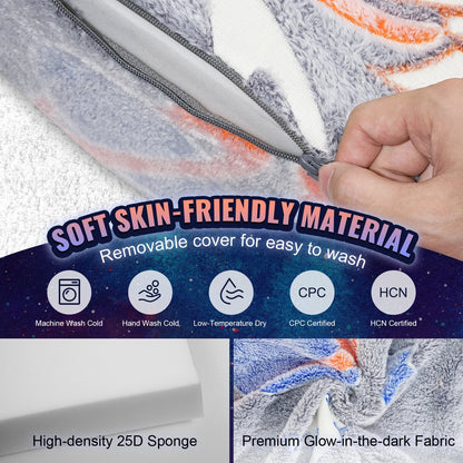 Kids Couch, 4Pcs Toddler Couch Sofa Bed, Kids Chair Seat Playroom Furniture, Child Sectional Sofa with Removable Cover for Kids Girls & Boys, Dark Grey