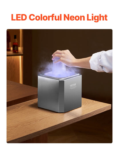 Glasfrostningskylare, CO2-ölglasfrostning, 8-10 sekunder/kopp med LED-ljus, snabbglaskylare för vin, cocktail, champagne, blandade drycker, juice, perfekt för bar, restaurang, hemmakök