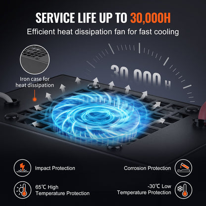 CO2 Laser Power Supply, 80W, Power Supply for 80W Laser Tube, Constant Current Protection, Open Circuit Protection, Fast Heat Dissipation, Compatible for Multi-brand Laser Engravers & Cutters