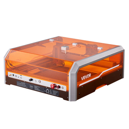 Laser Engraver, 20W, Laser Engraving and Cutting Machine with Enclosure Camera, Laser Cutter, 400 x 400 mm Working Area, 30000 mm/min, for Wood, Leather, Glass, Paper, Certain Metal, Class 1