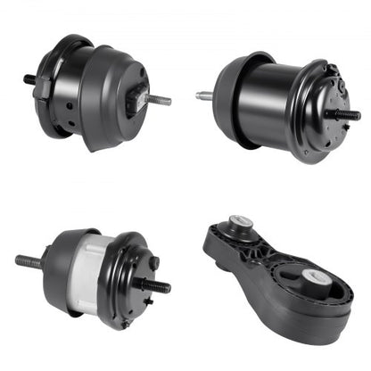 Motor- och växellådans monteringssats, 4-pack, kompatibel med 2009–2017 Chevrolet Traverse 3.6L V6, ersätter OE# A5548HY, A5549HY, A5458HY, A5444, säkert stöd