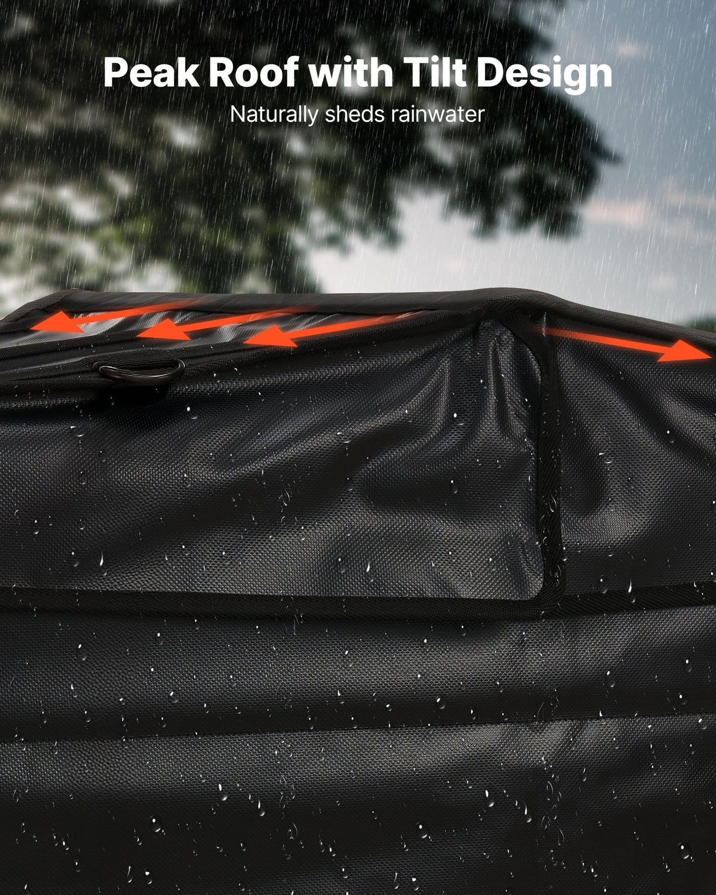 Generator Cover, 865 x 660 x 535 mm Waterproof Universal Generator Cover for Most Generators 3500-12000 Watt, Portable Generator Running Cover with Heavy Duty Thicken 420D Oxford Fabric, Black