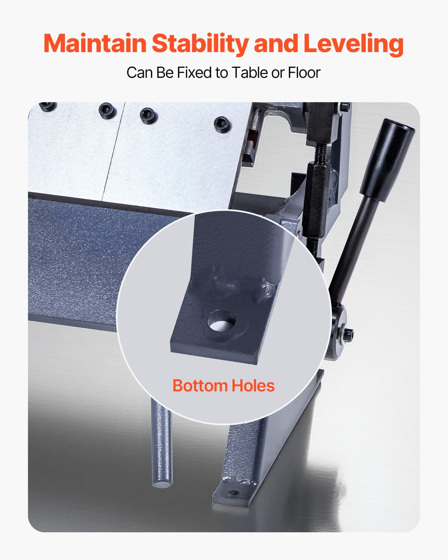 Låd- och pannbroms, 305 mm/12 tum plåtbockningsbroms, 20-gauge kolstålskapacitet, 0-135 graders justerbar, metallbockningsmaskin med 5 fingrar, kraftig aluminiumvikmaskin för exakt bockning