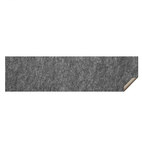Slip-Resistant Rug Pad, Protective Cushioning Carpet Pad, 2'x8' (7.87' Actual) - 1/4"Thick - Dual Surface - Polyester Felt + Latex, 1-2㎡ Area Carpet Padding Rug Cushion Safe for All Floors, Grey
