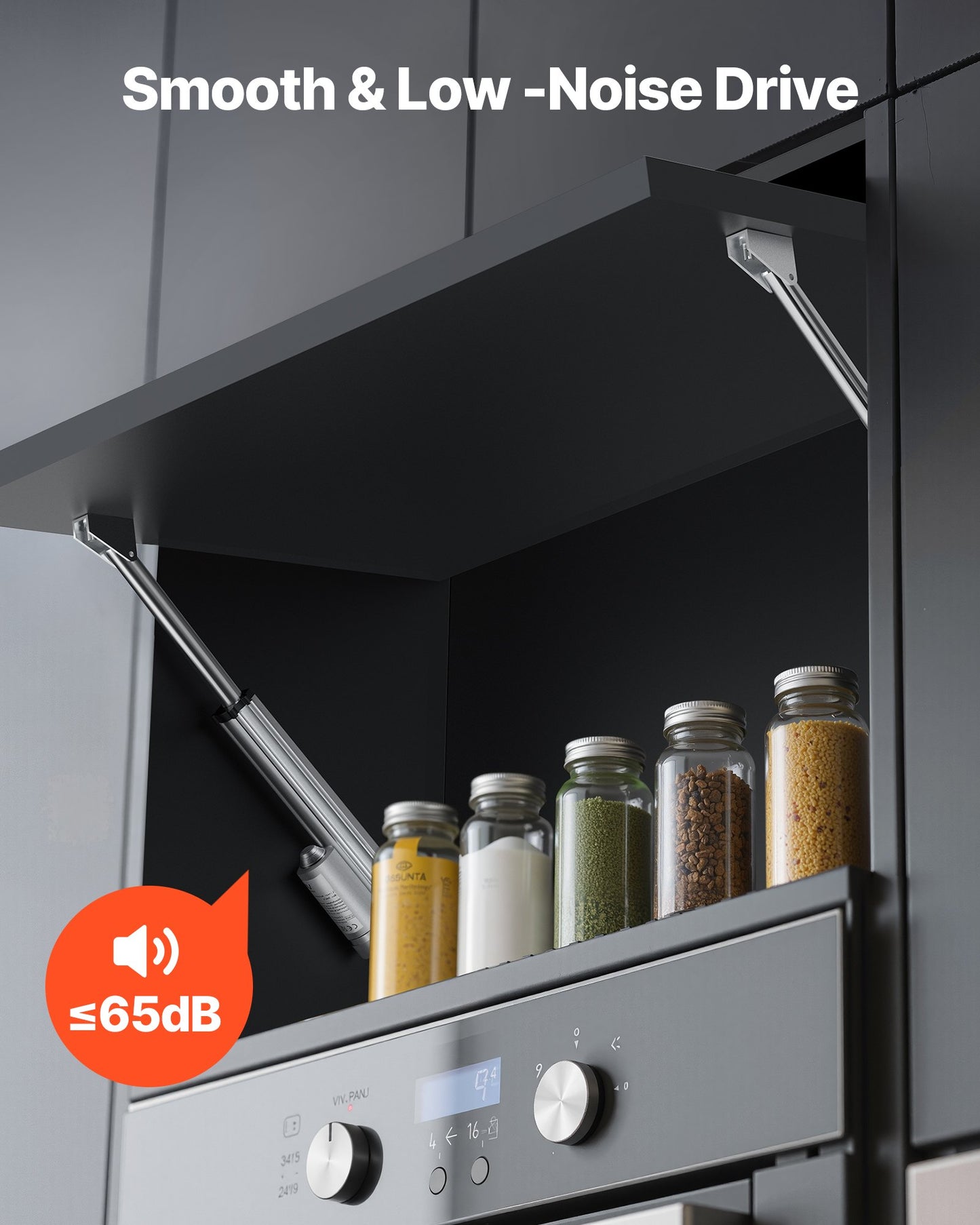 12V linjärt ställdon, 203,2 mm slaglängd IP65 vattentätt linjärt ställdon, 675lbs/3000N 0,2"/s rörelseställdon med monteringsfäste för solcellsspårare, industrimaskiner, dörröppnare